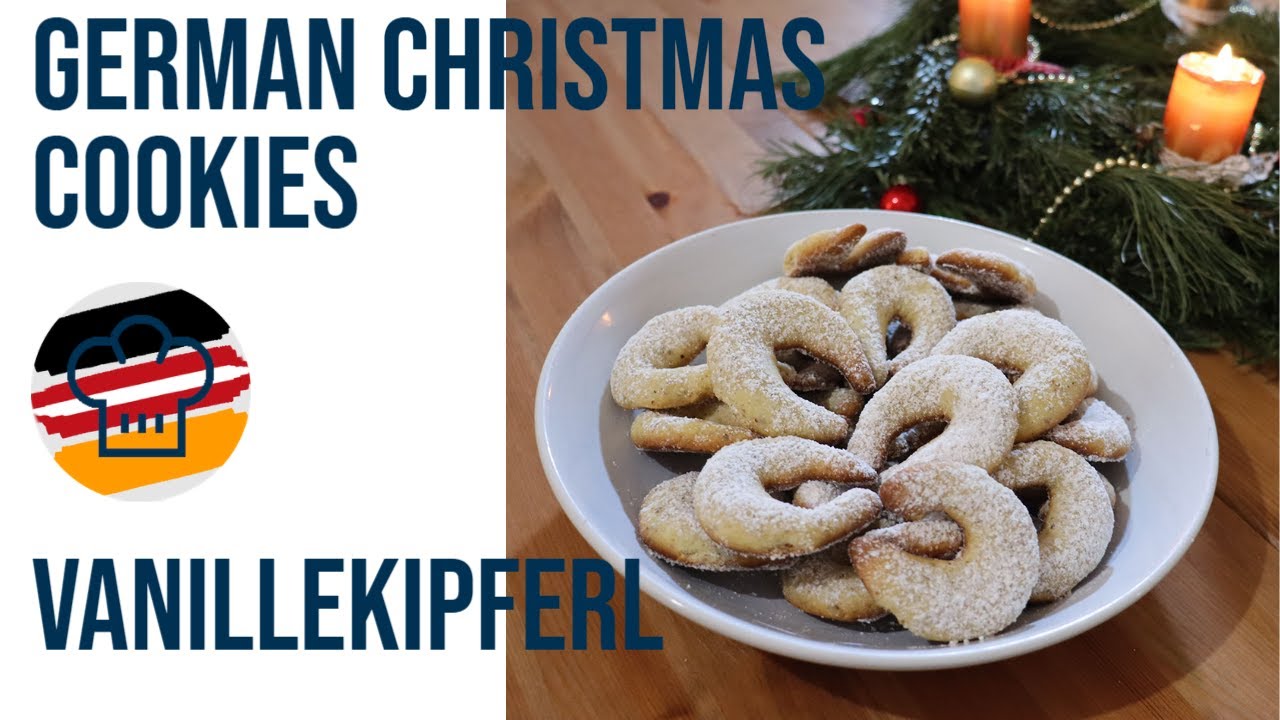 German Christmas Cookie: Vanillekipferl | Real German Food, easy & authentic