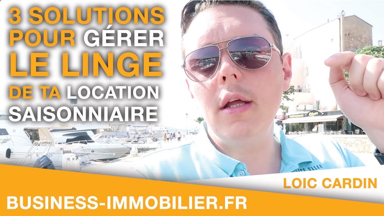 3 Solutions pour gérer le linge de ta location courte durée