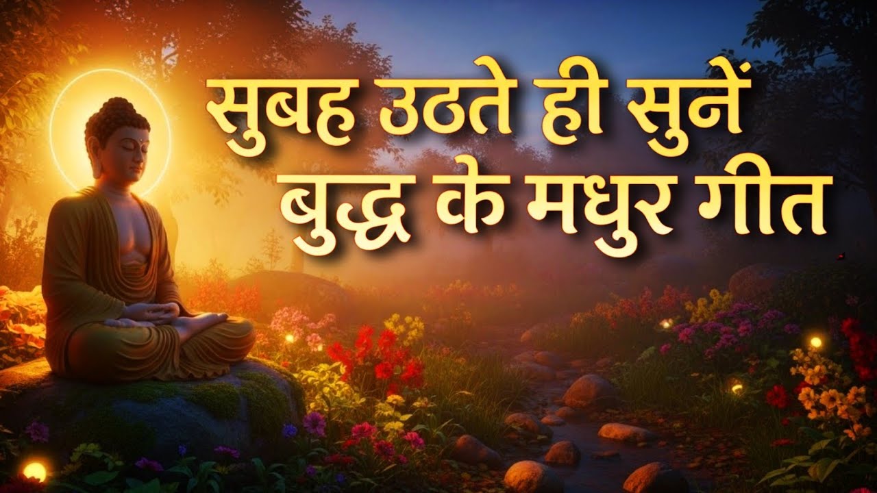 सुबह का बुद्ध ध्यान संगीत ☸️शांति और ऊर्जा🧘‍♂️