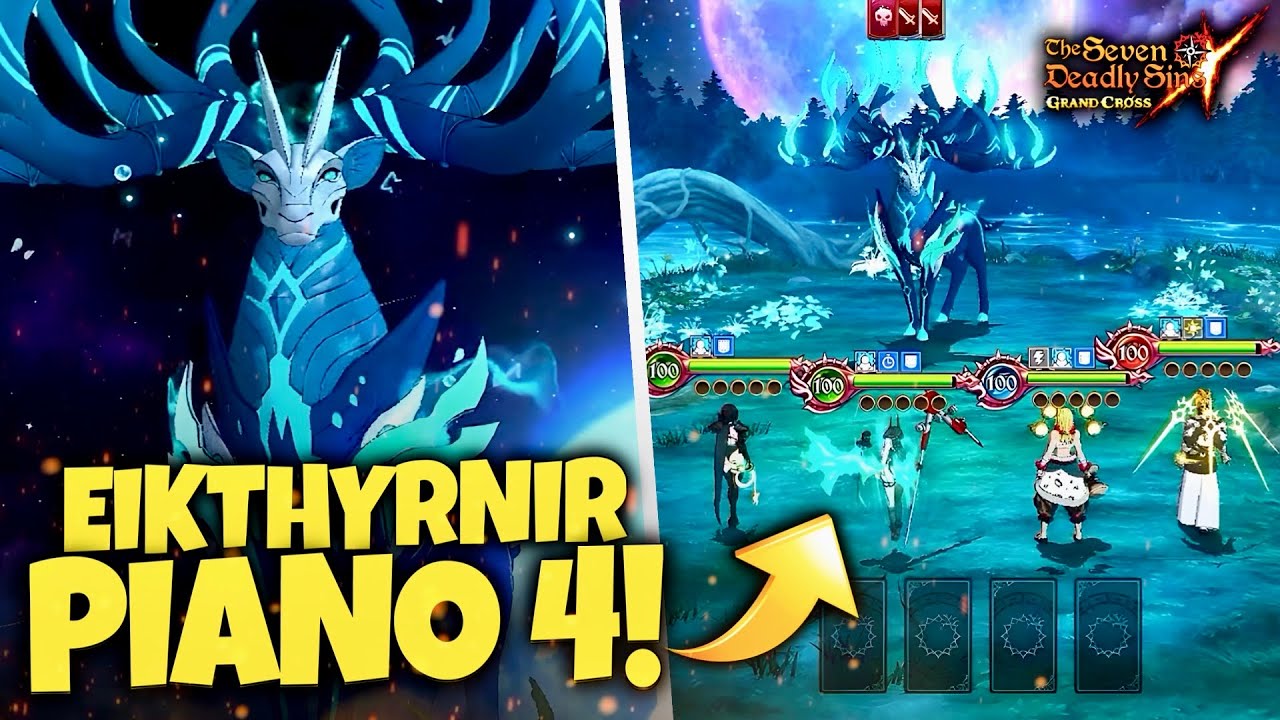 È PIÙ FACILE DEL PICCIONE??! PRIMISSIMA RUN EIKTHYRNIR PIANO 4! - Seven Deadly Sins Grand Cross ITA