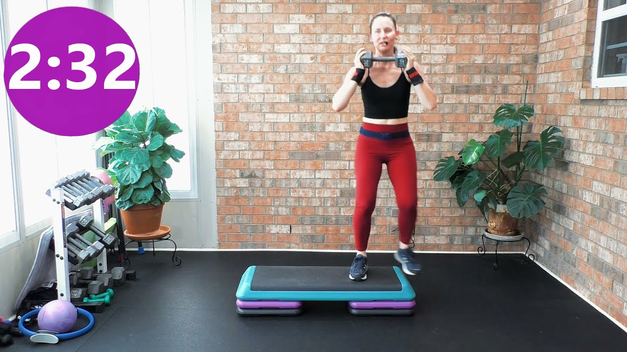 Step Cardio Sculpt Challenge — станьте стройнее без прыжков — избавьтесь от упрямого жира