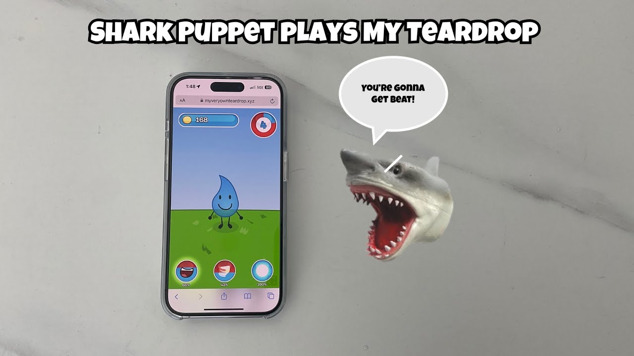 SB Movie: Shark Puppet plays My Teardrop!
