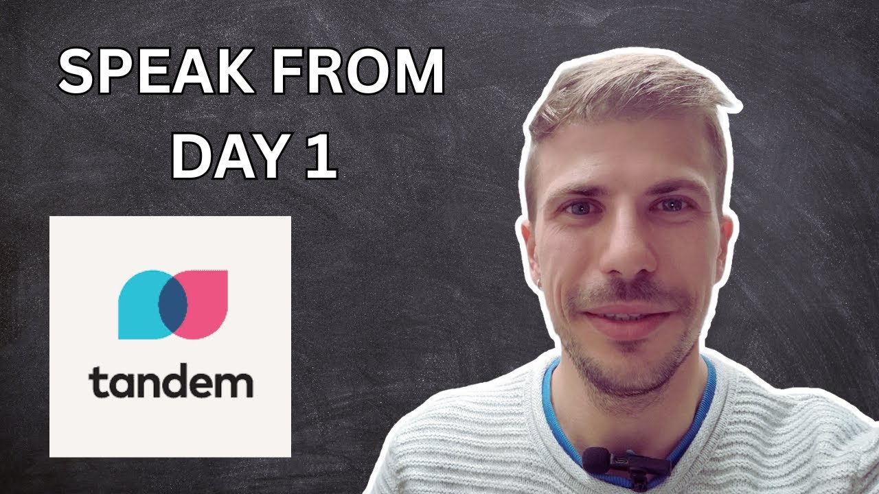 Here's TANDEM: the app to get in touch with native speakers | My experience