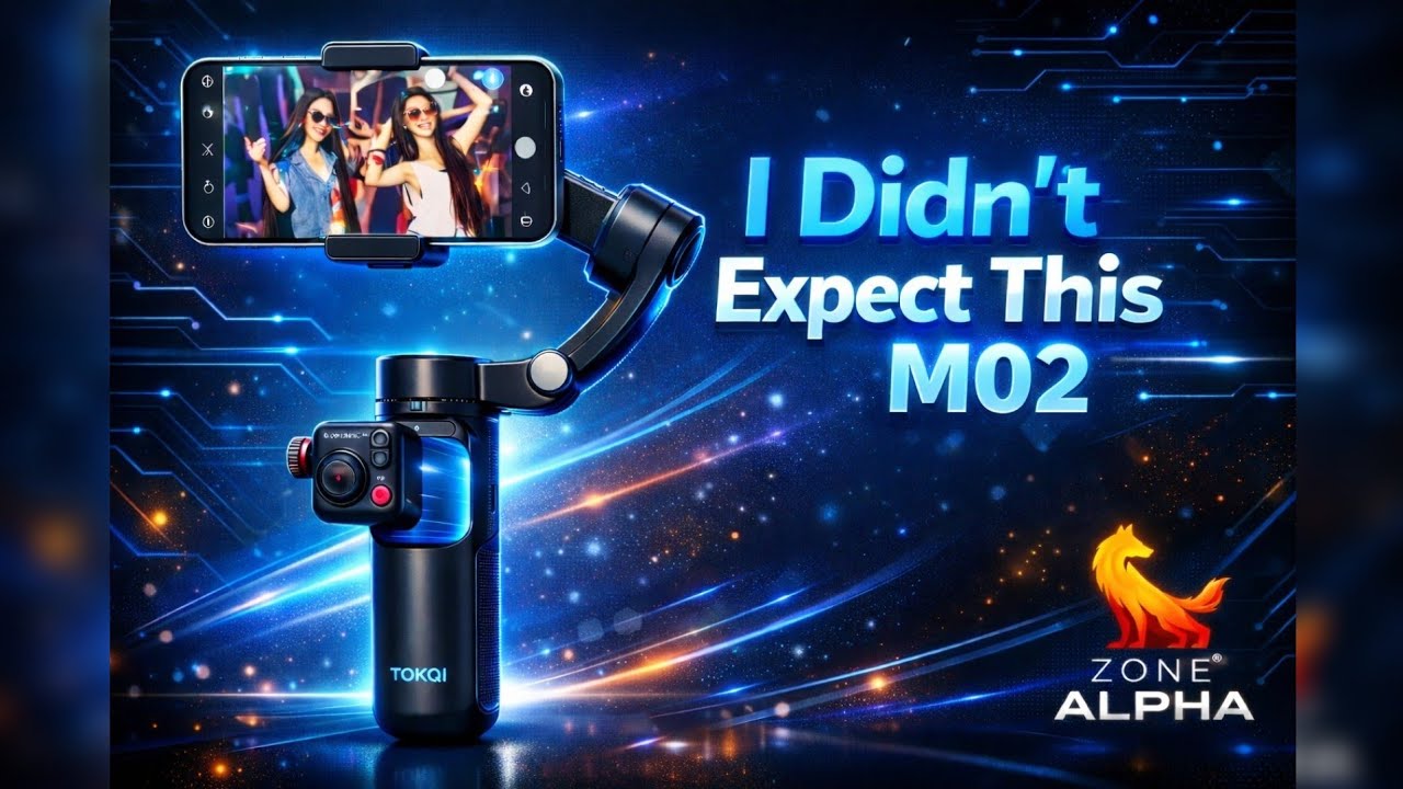 M02 Mobile Gimbal Review🔥 | Best Mobile Gimbal In Budget? | Honest Test & Demo