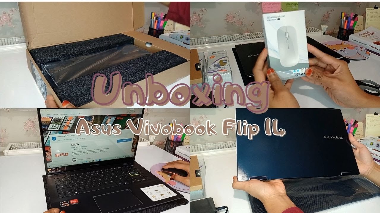 Unboxing my new Laptop | Asus Vivobook flip 14