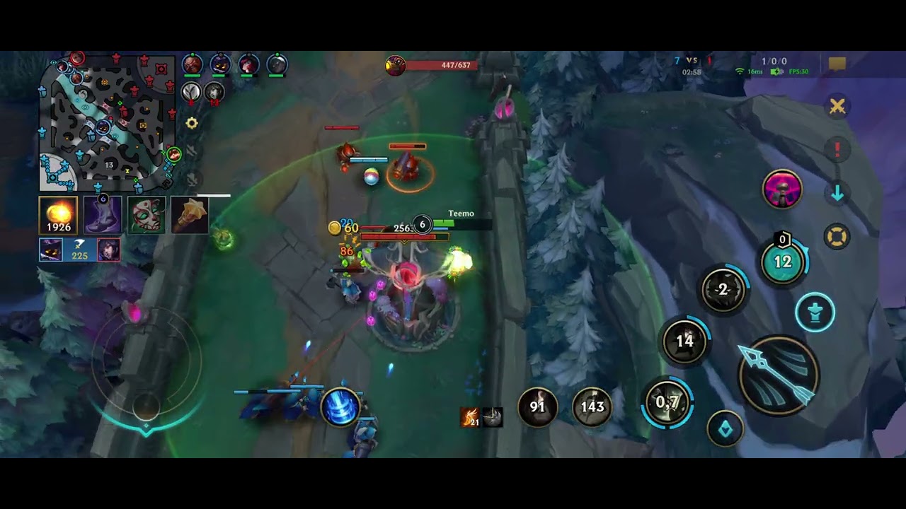#Teemo não carrega, traumatiza 🍄🔥 5ª vitória consecutiva. #wildrift #riotgames 