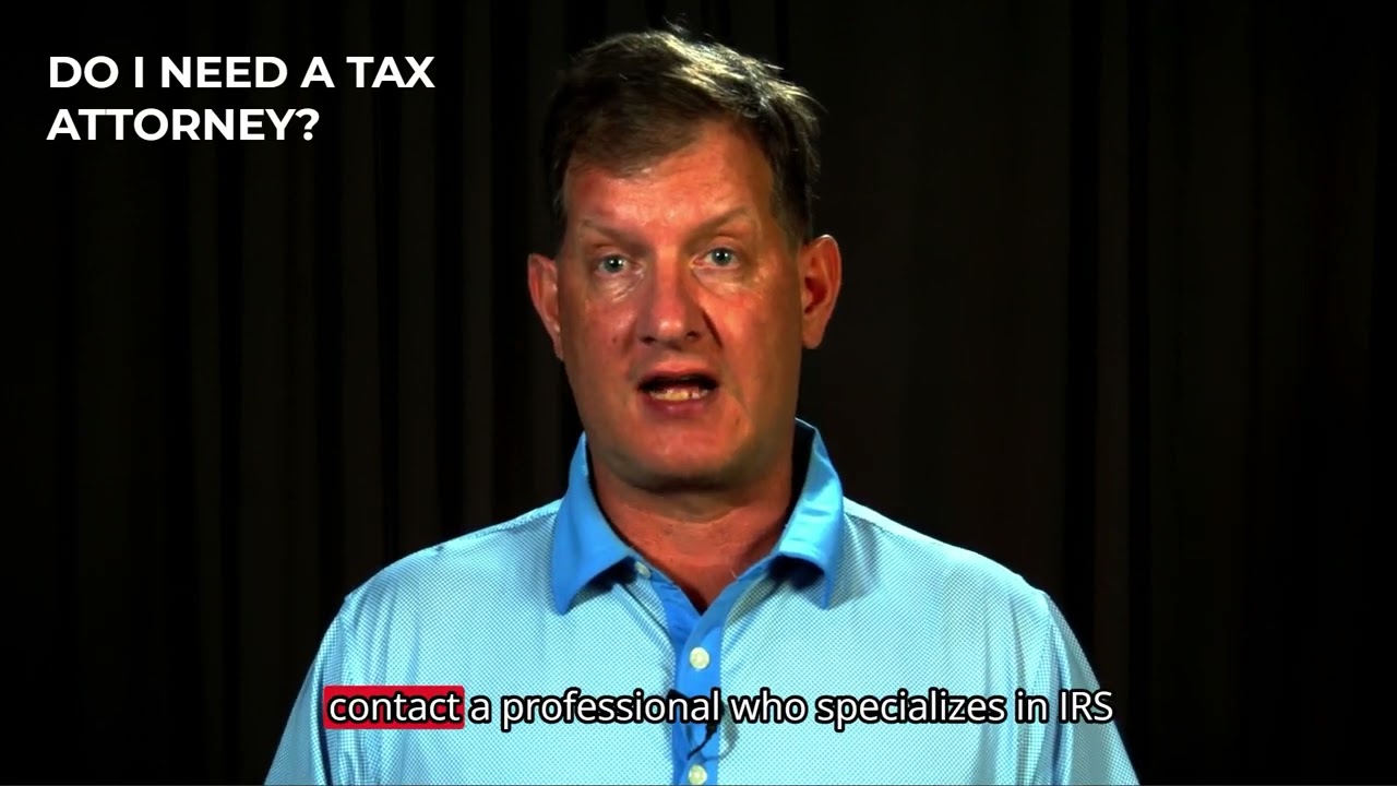 Do I need a tax attorney | back tax expert