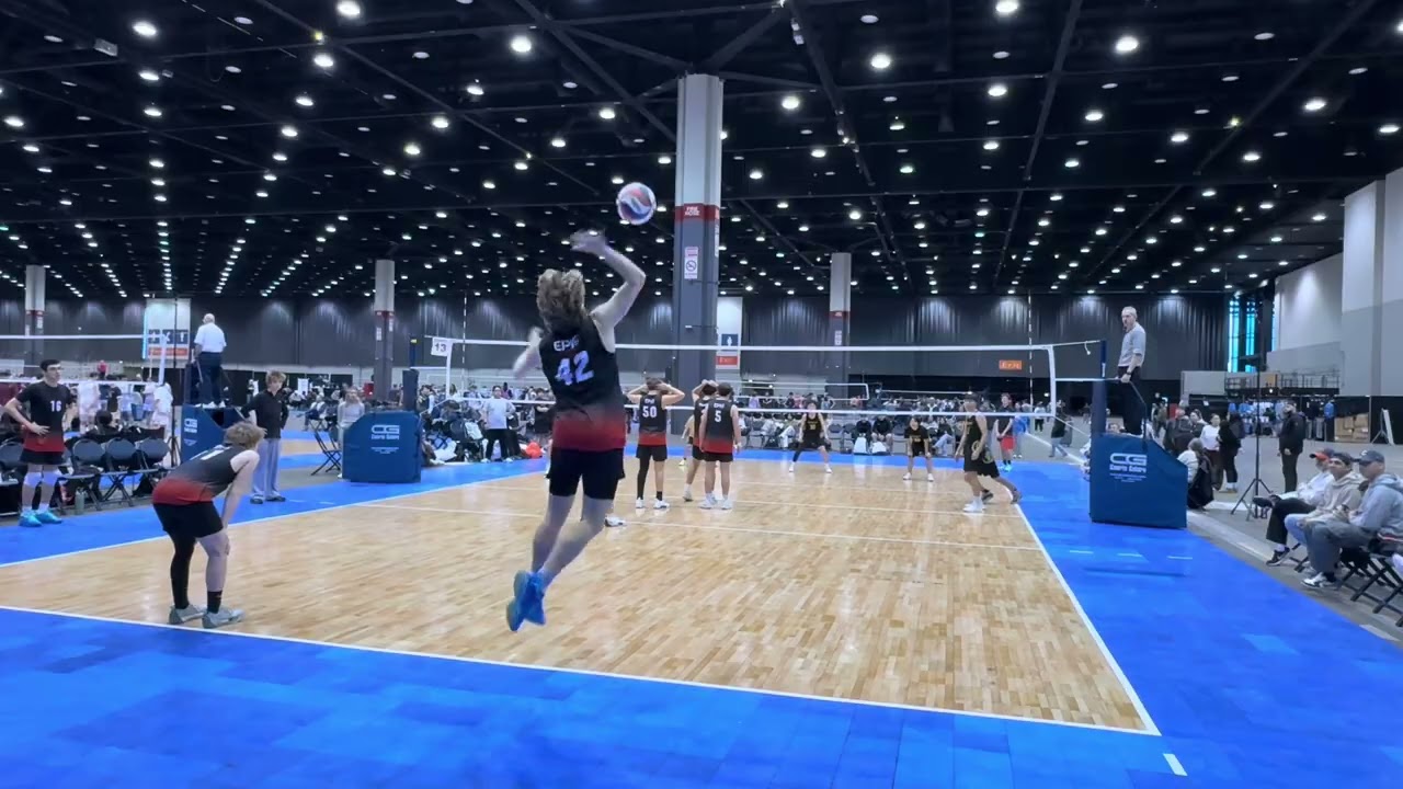 Epic United 16 White vs. Infinity Royals 16R || Boys Volleyball Winter Championship