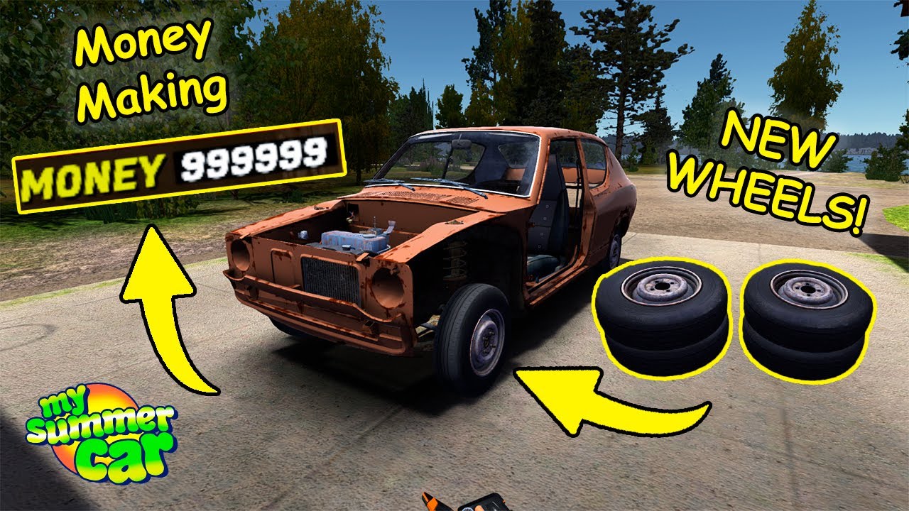 How to make money in MSC?! Wheels for Satsuma! | My Summer Car #5