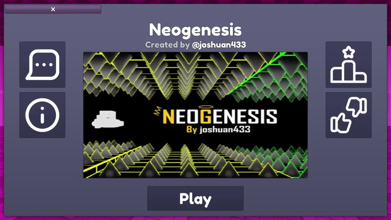 Neogenesis 100% | Roblox Poly Dash