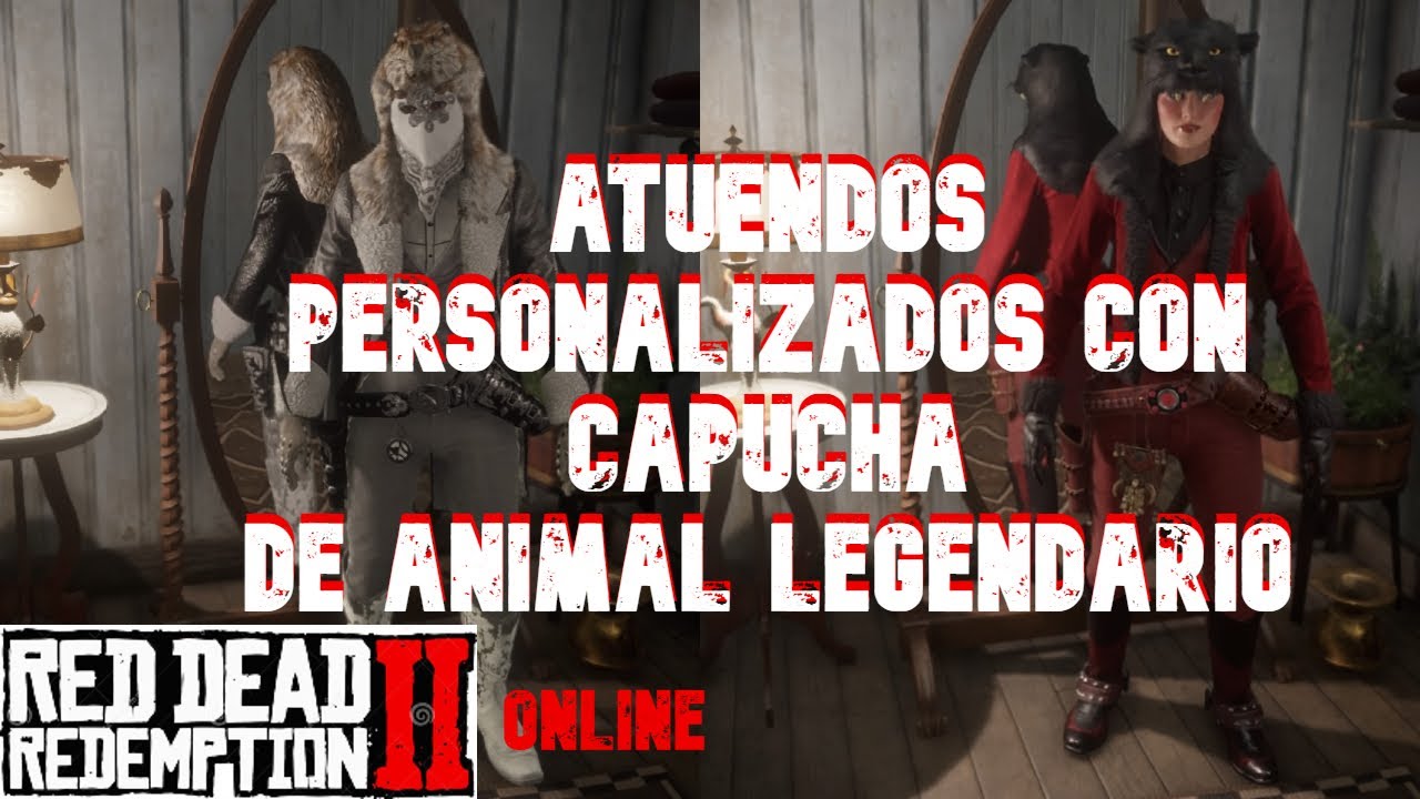 TRUCO/GLITH ATUENDO CON PRENDA ESPECIAL DE *ANIMAL LEGENDARIO* RED DEAD REDEMPTION 2 ONLINE