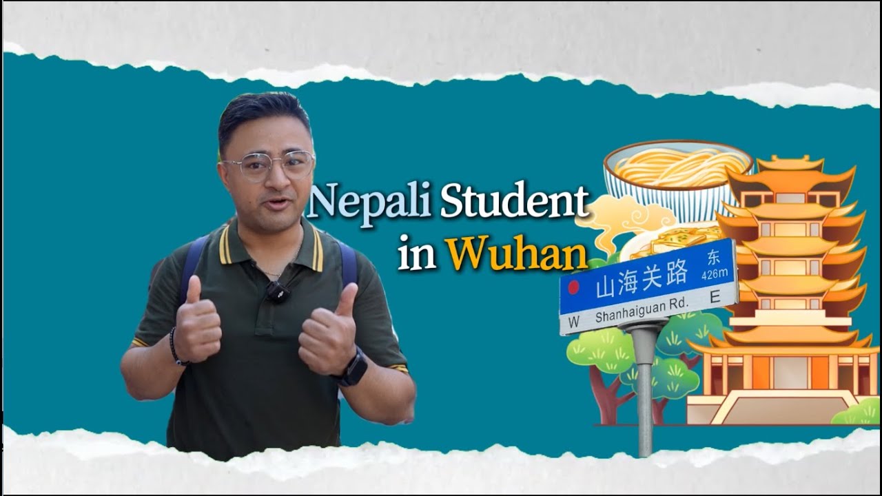 Nepali Student in Wuhan University