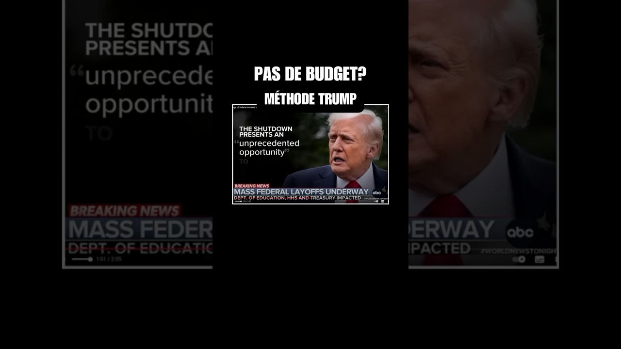 🔥 Pas de budget? Méthode Trump