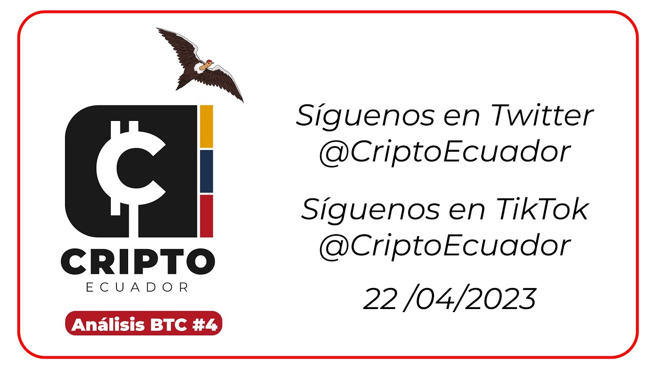 #CriptoEcuador || #BTC rebote para seguir cayendo