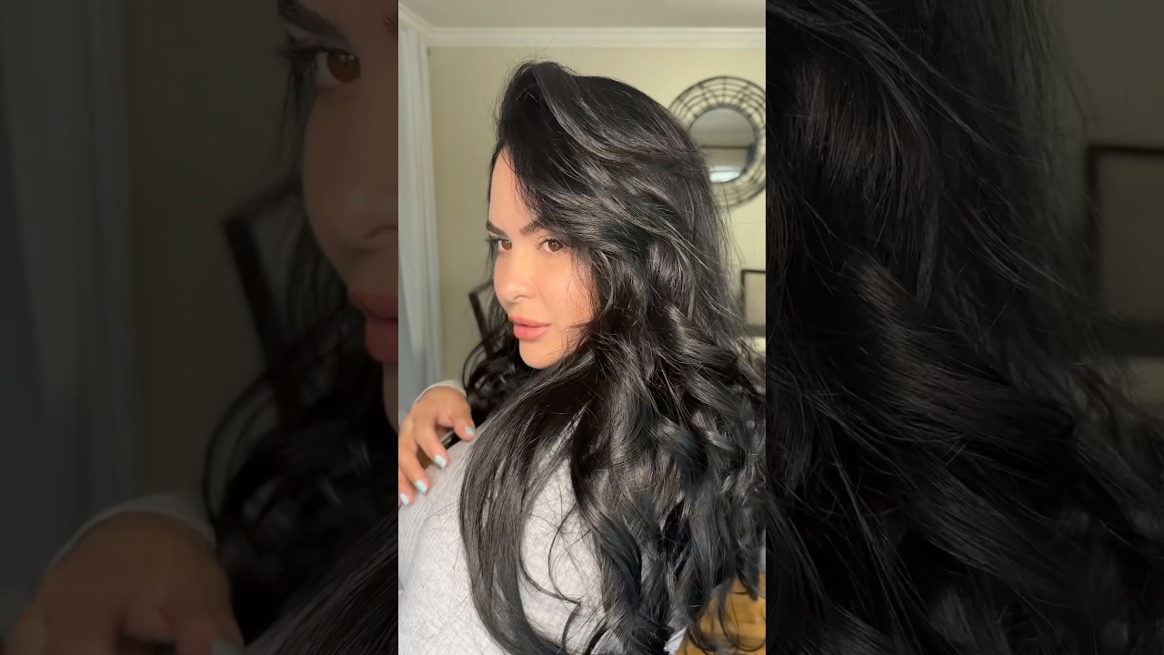 Pero al final el cabello negro es superior #PeloNegro #HairDye #BeautyShorts #SelfCare