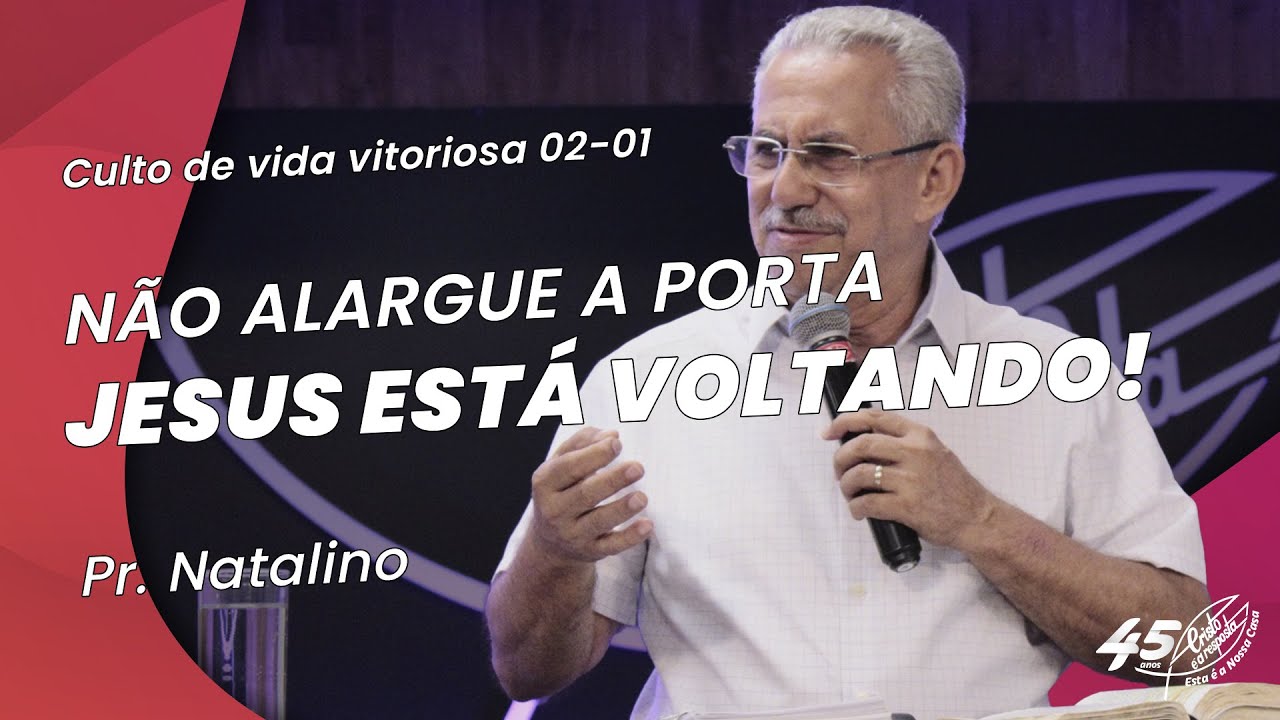 PREPARE-SE PARA DIAS DIFÍCEIS! | Pr. Natalino (02/01)