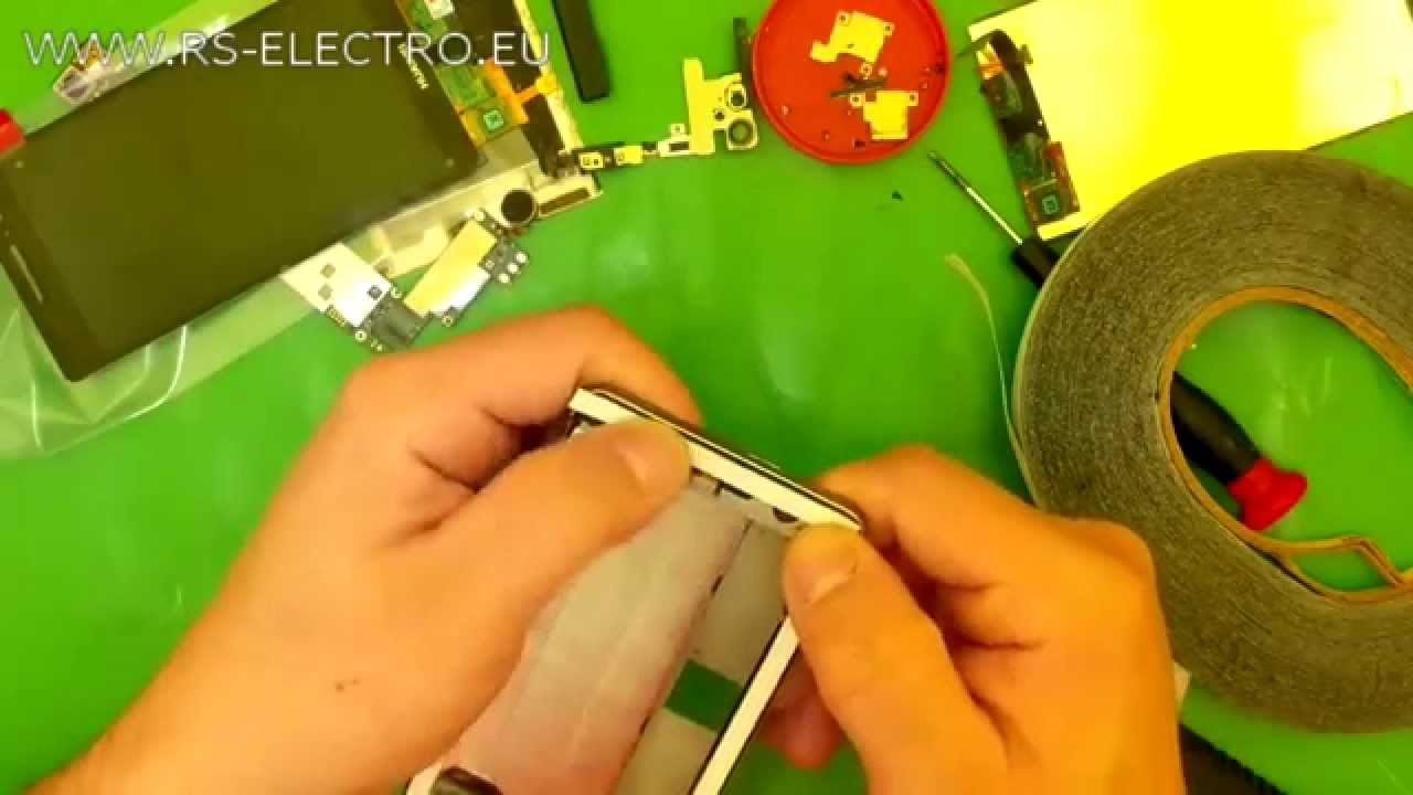 Huawei Ascend p6 LCD replacement, vid.2