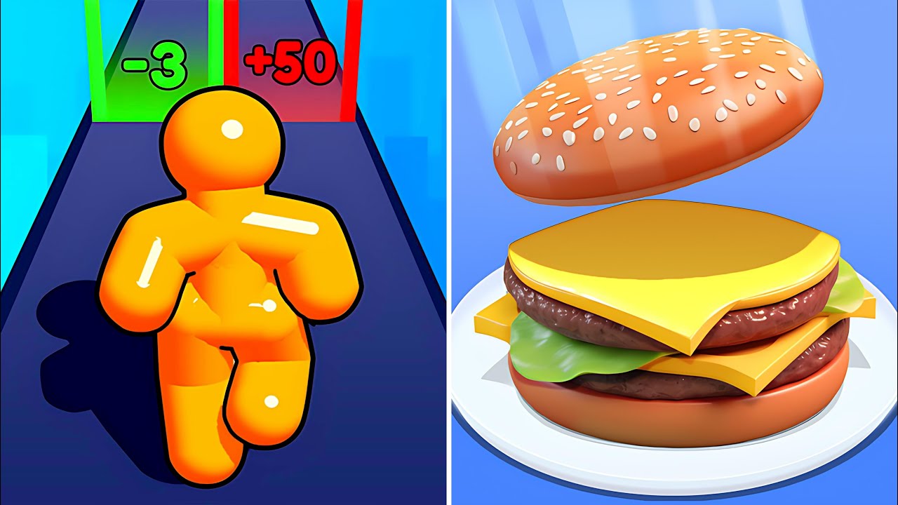 Tall Man Run Vs Sandwich Run😍💥😍Walkthrough Android IOS Update 8888 Gameplay HT11