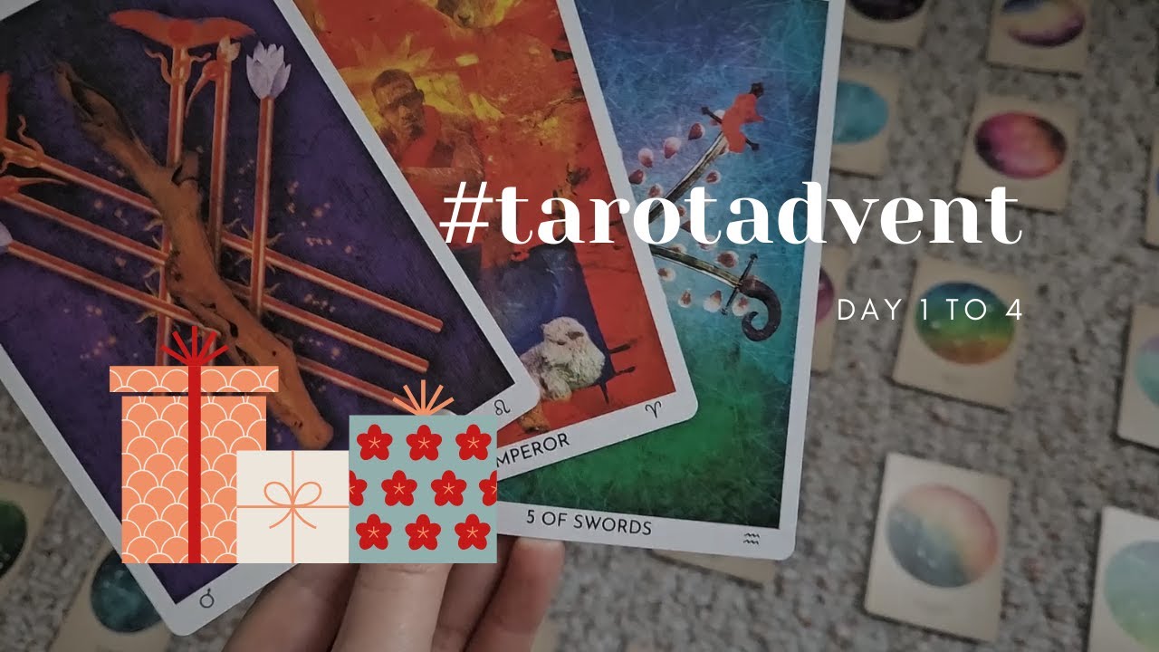 #tarotadvent day 1 to 4 :: a VR to @MxKellyBear