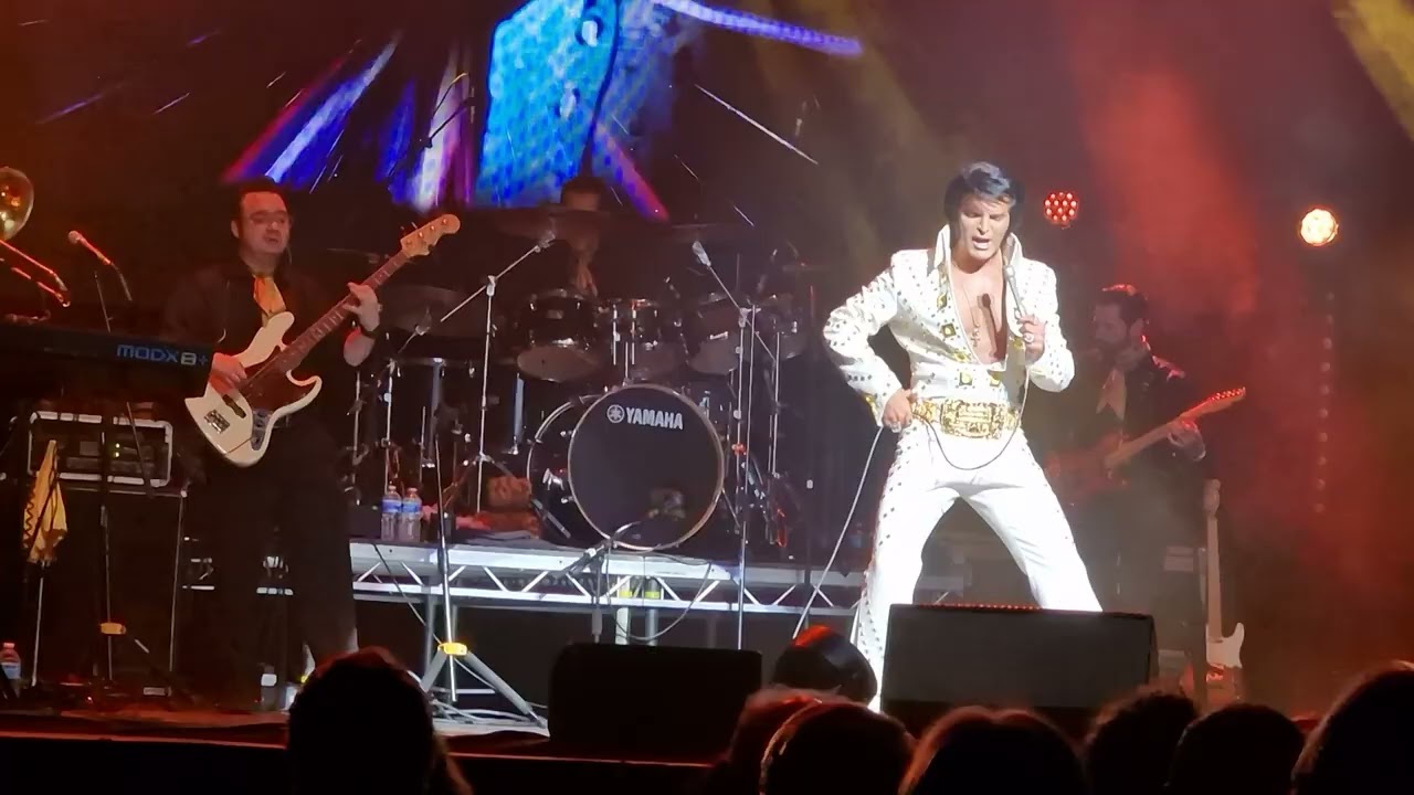 DEAN Z (USA ELVIS) Polk Salad Annie CLIFFS PAVILION SOUTHEND ESSEX 22/1/2025
