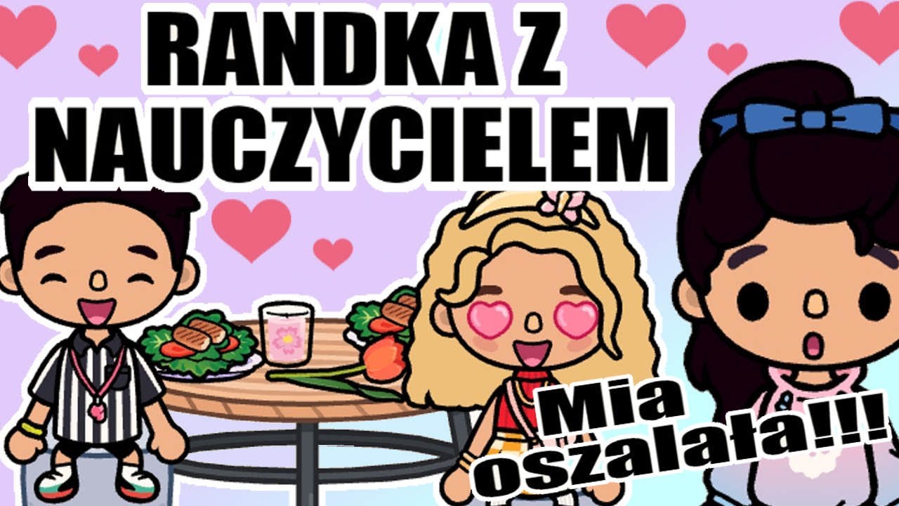 😍 MIA PLANUJE RANDKĘ Z NAUCZYCIELEM! Czy jej się uda? | historyjki Toca Boca