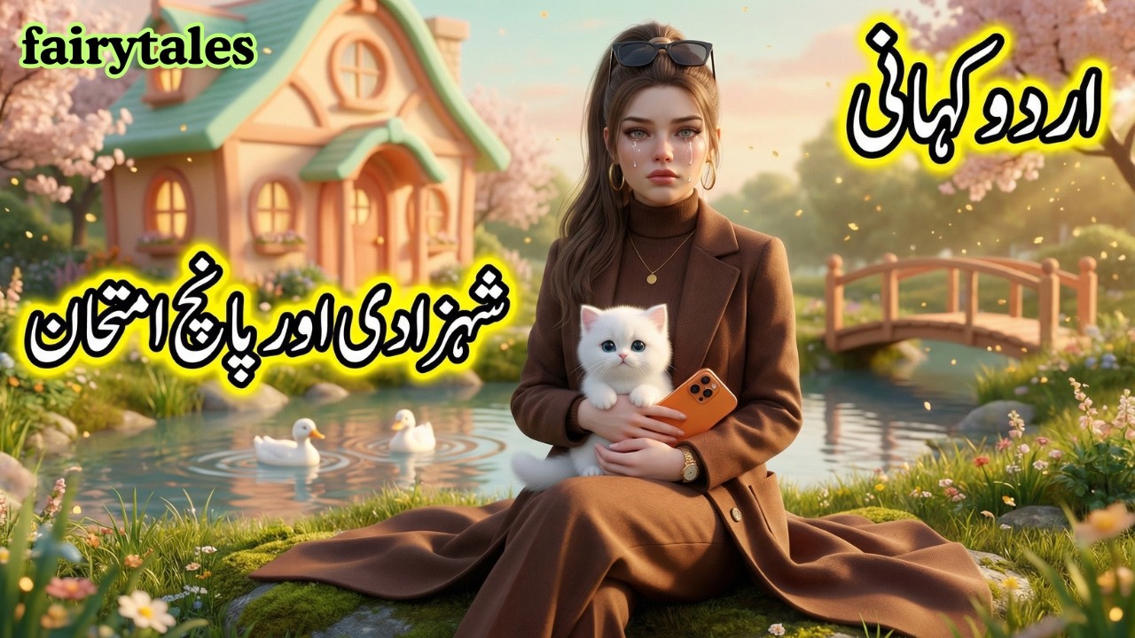 Jab Shehzadi Ki Behan Billi Ban Gayi 🐱💔 | Urdu Story | Hindi Fairy Tales | Urdu Kahani
