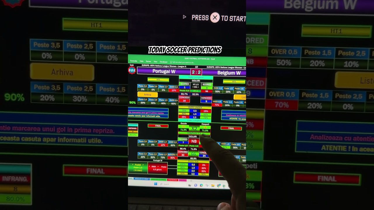 Today&rsquo;s Soccer Picks & Predictions | Correct Score & 1X2 Betting Tips