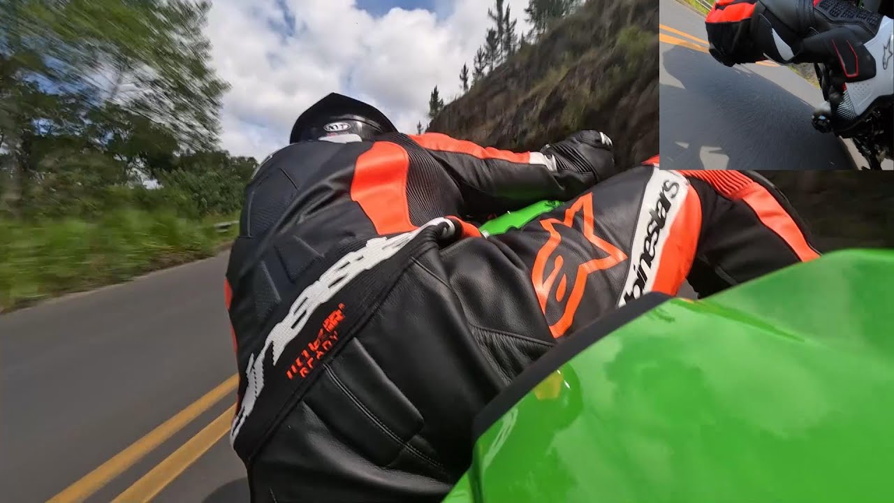 ZX10R 2022 | Subida de boa at&eacute; o Container da Serra