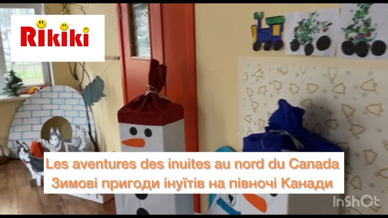 Les inuites au Canada crèche 2025