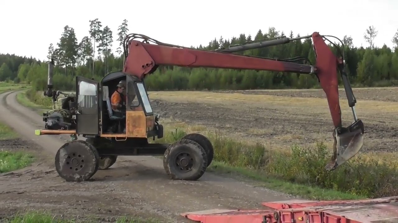 Bröyt X2 siirtoa 4.9.2025 - Kalelan Koneriehasta kotokulmille