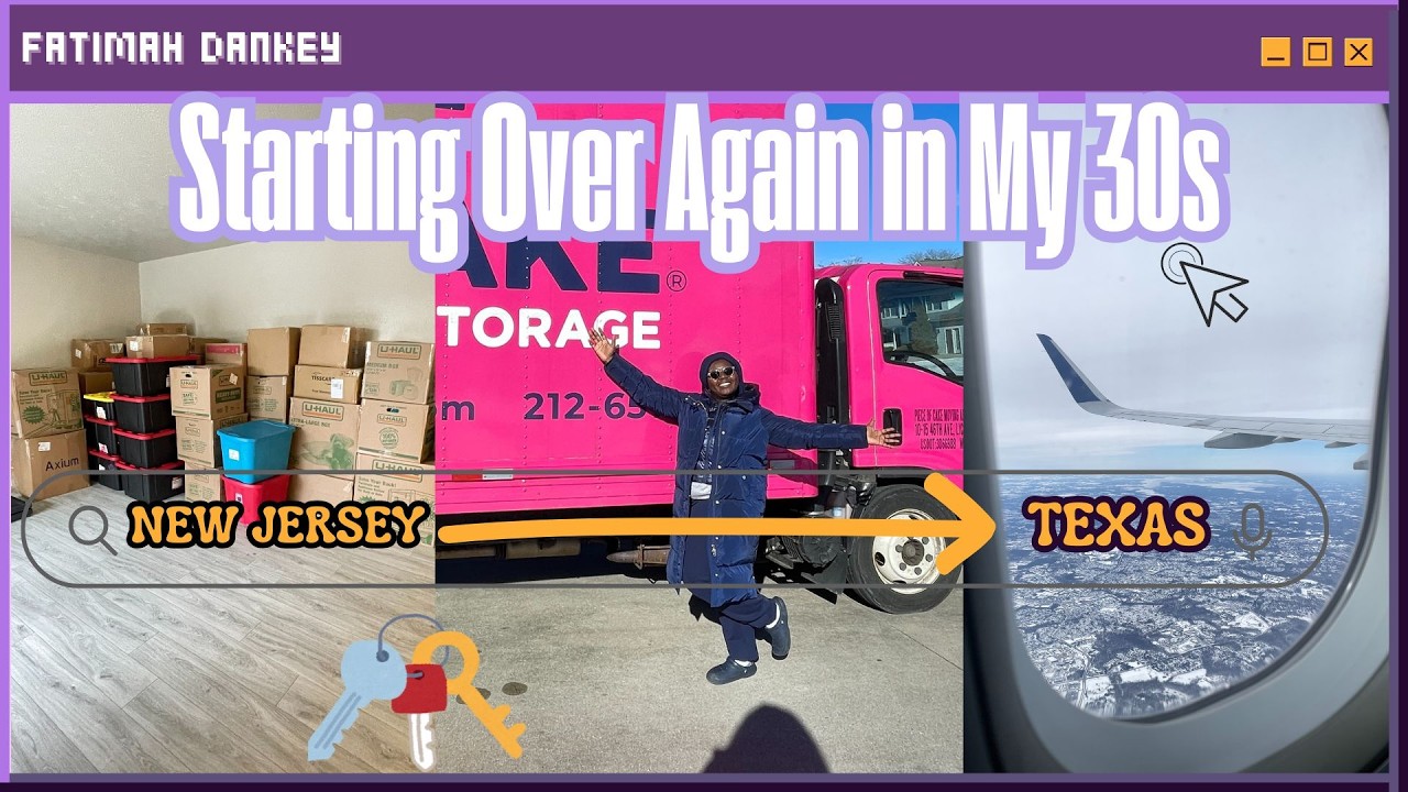 Restarting in my 30s | Cross County Move | Fatimah Dankey
