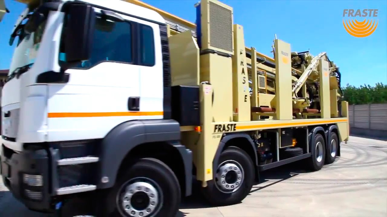 Drill Rig Fraste FS 500 with Manipulator Rods Loader