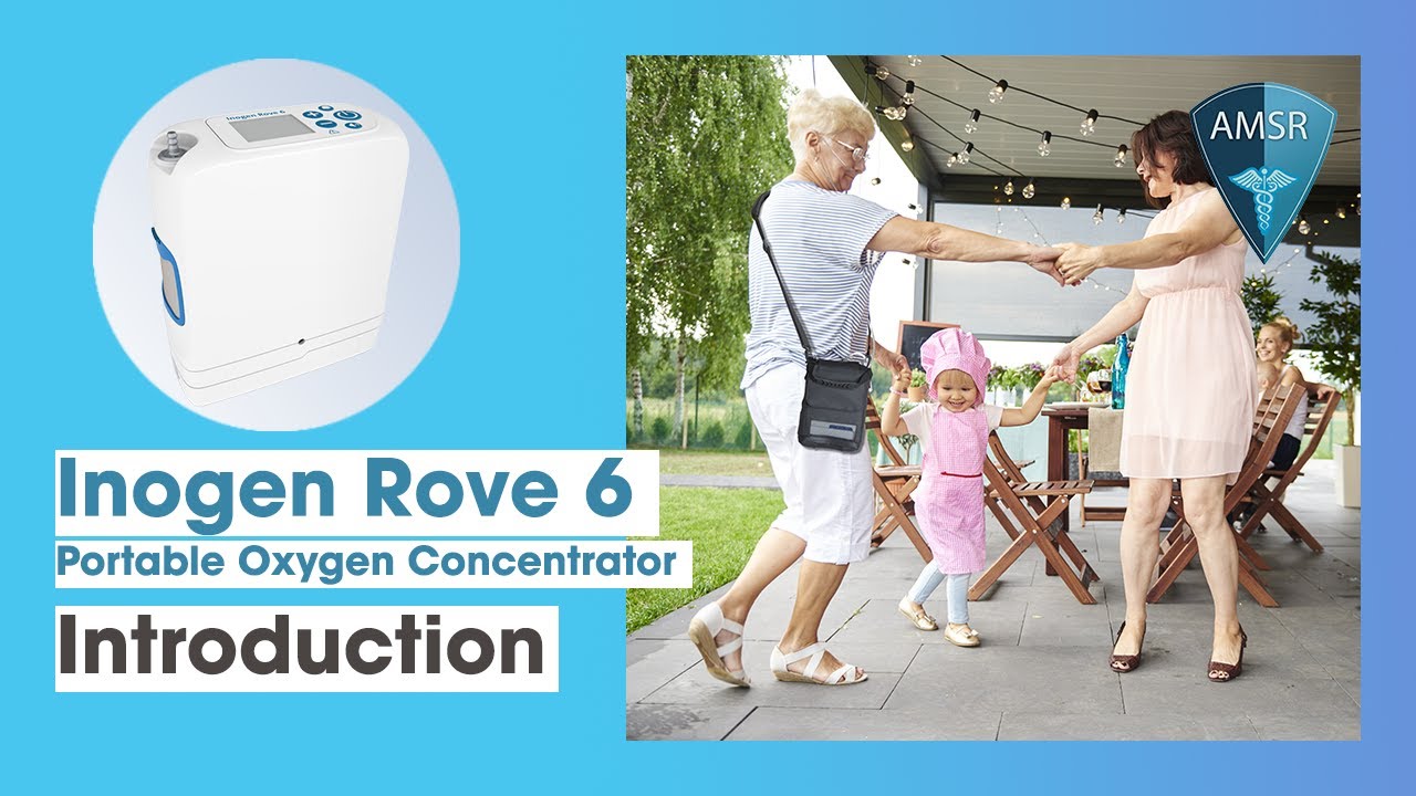Знакомство с портативным кислородным концентратором Inogen Rove 6