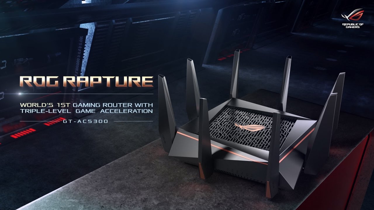 ROG Rapture GT-AC5300 -  Wireless-AC5300 Tri-band Gaming Router&nbsp;| ROG