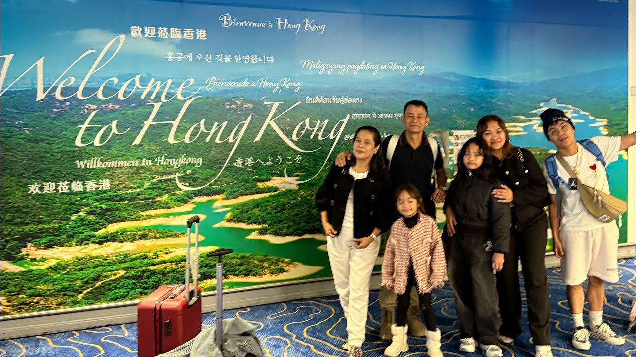 HONGKONG DAY 1 | DEPARTURE ✈️ #firstvlog #firstinternationaltrip #family #familyvlog #familytime 