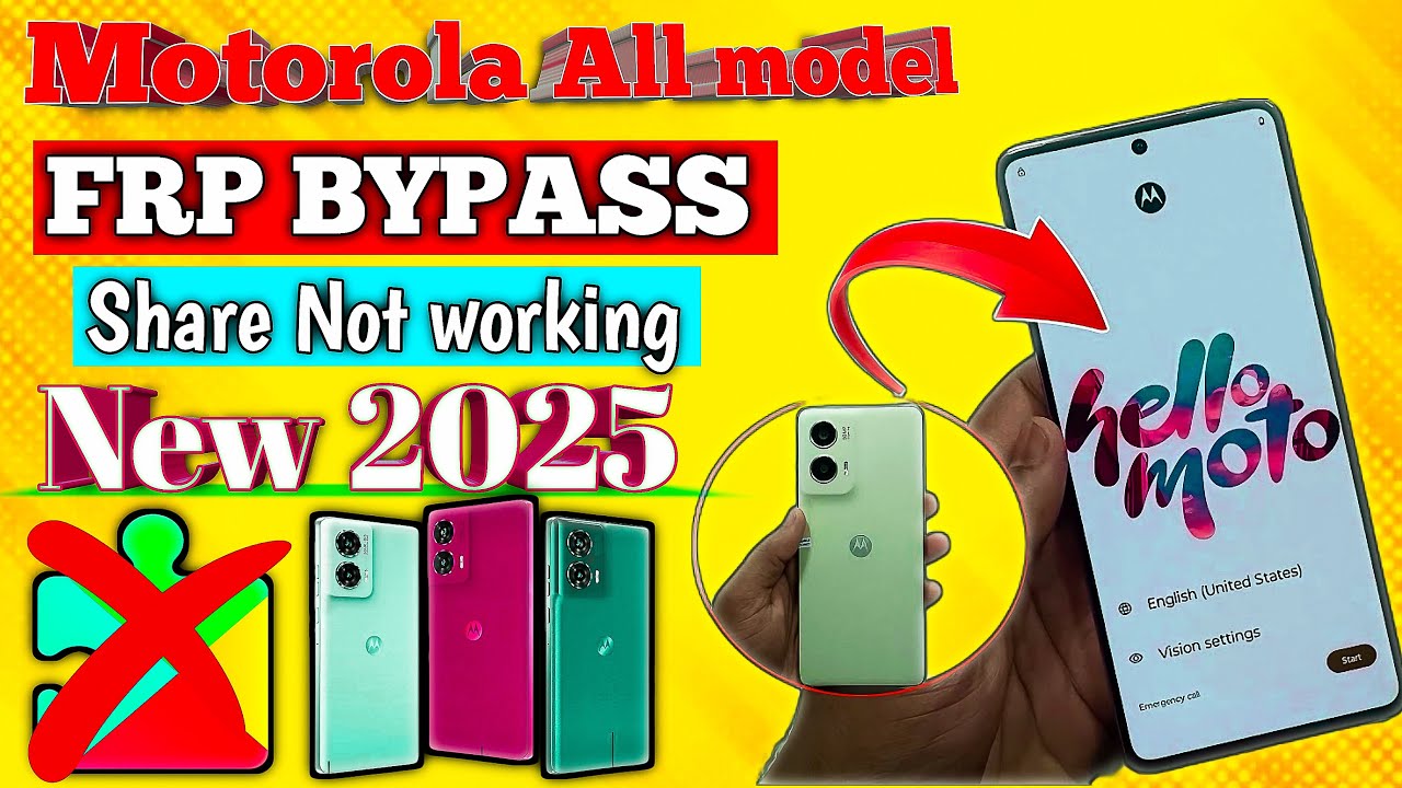 New Trick All Motorola FRP Bypass Last Patch 2025 | Google Play Service Not Open | Moto Frp Bypass