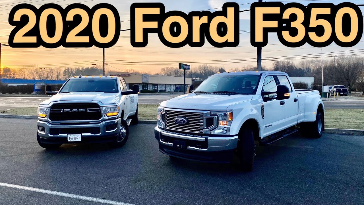 HERE IT IS!! picking up my new 2020 FORD F-350 - Hotshot Trucking Vlog 25