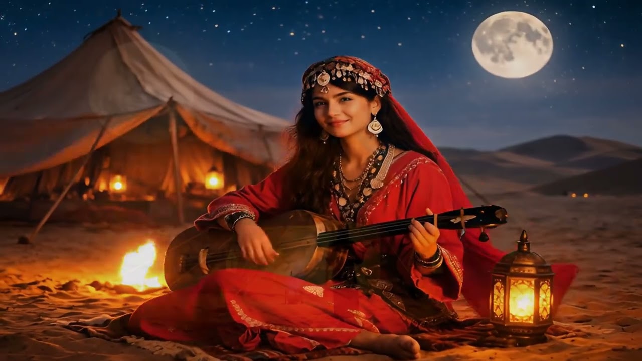 Desert Ululation Echo 🌕 A Voice Across the Night