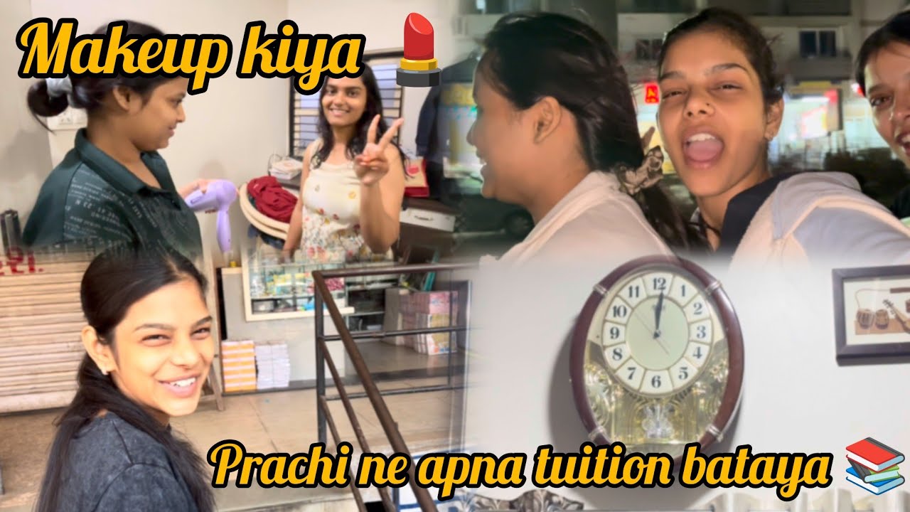 Roshani ne apani friend 😙|| ke makeup kiya||💄