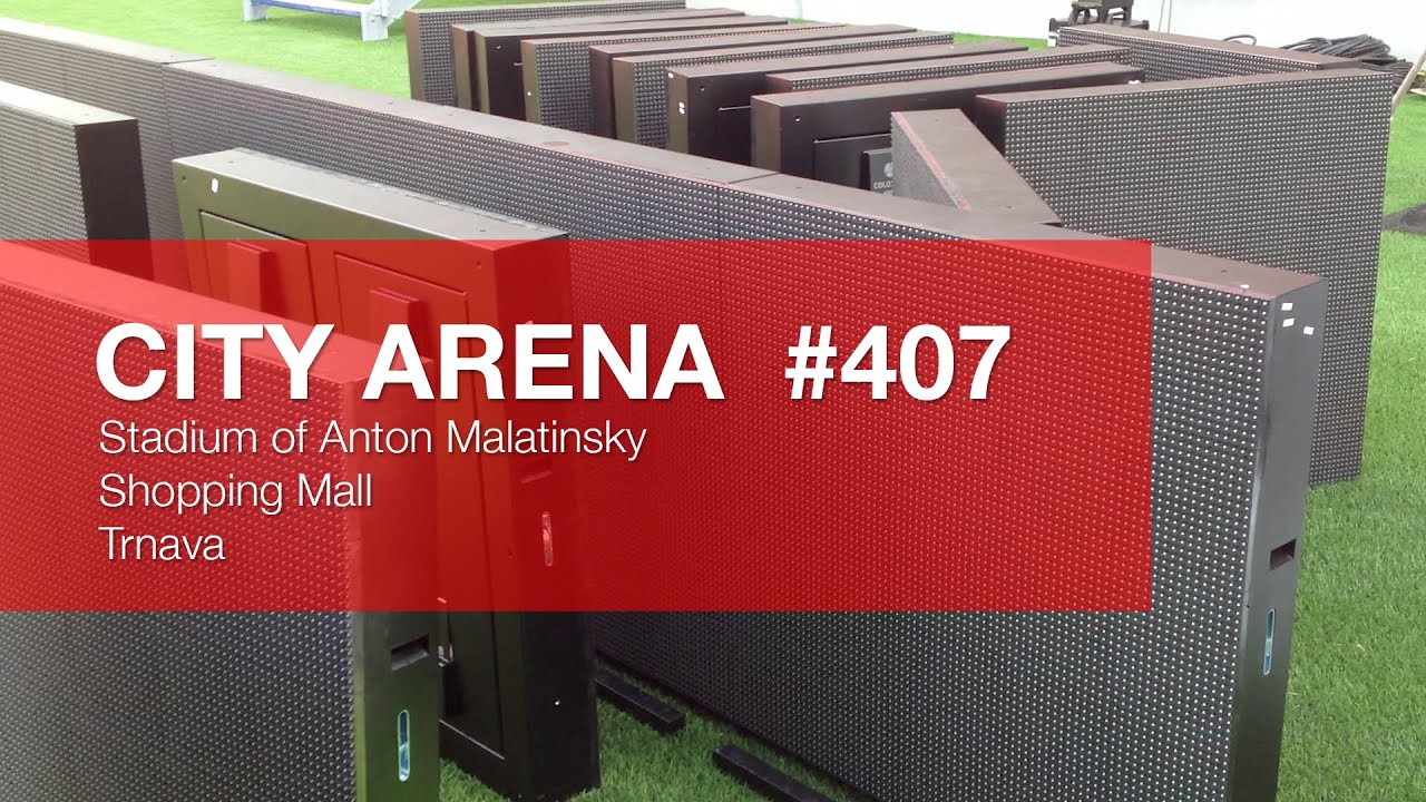 🏗 CITY ARENA - (407) #CONSTRUCTION - More LED boards have arrived