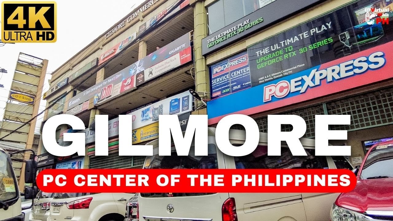[4K] CHEAPEST Computer Sets Sold Here | GILMORE Avenue Walk Tour | Quezon City