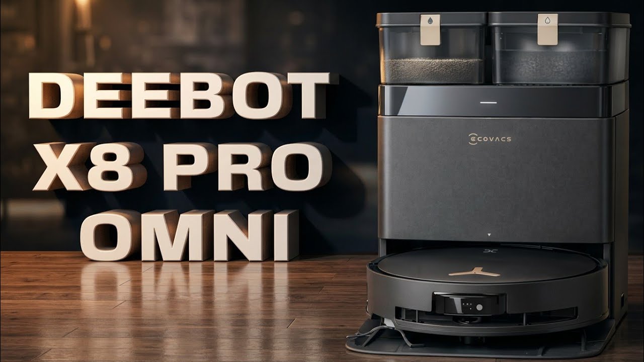 ECOVACS DEEBOT X8 PRO OMNI &ndash; Идеальный уборщик в доме