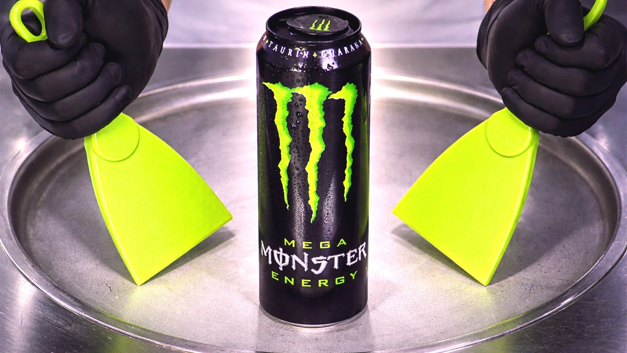 Monster Energy - Ice Cream Rolls | ASMR