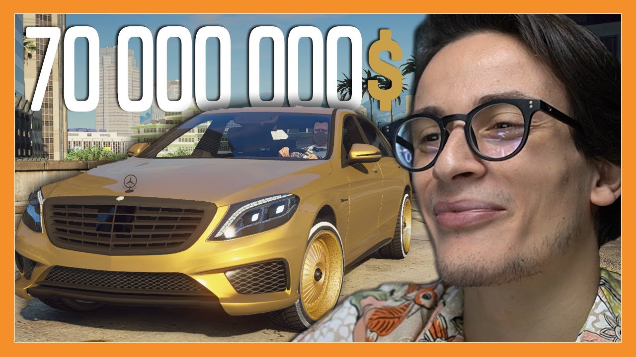 ოქროს AMG 70 000 000$ ად ! ვყიდულობ ახალ მანქანას GTA5 ში