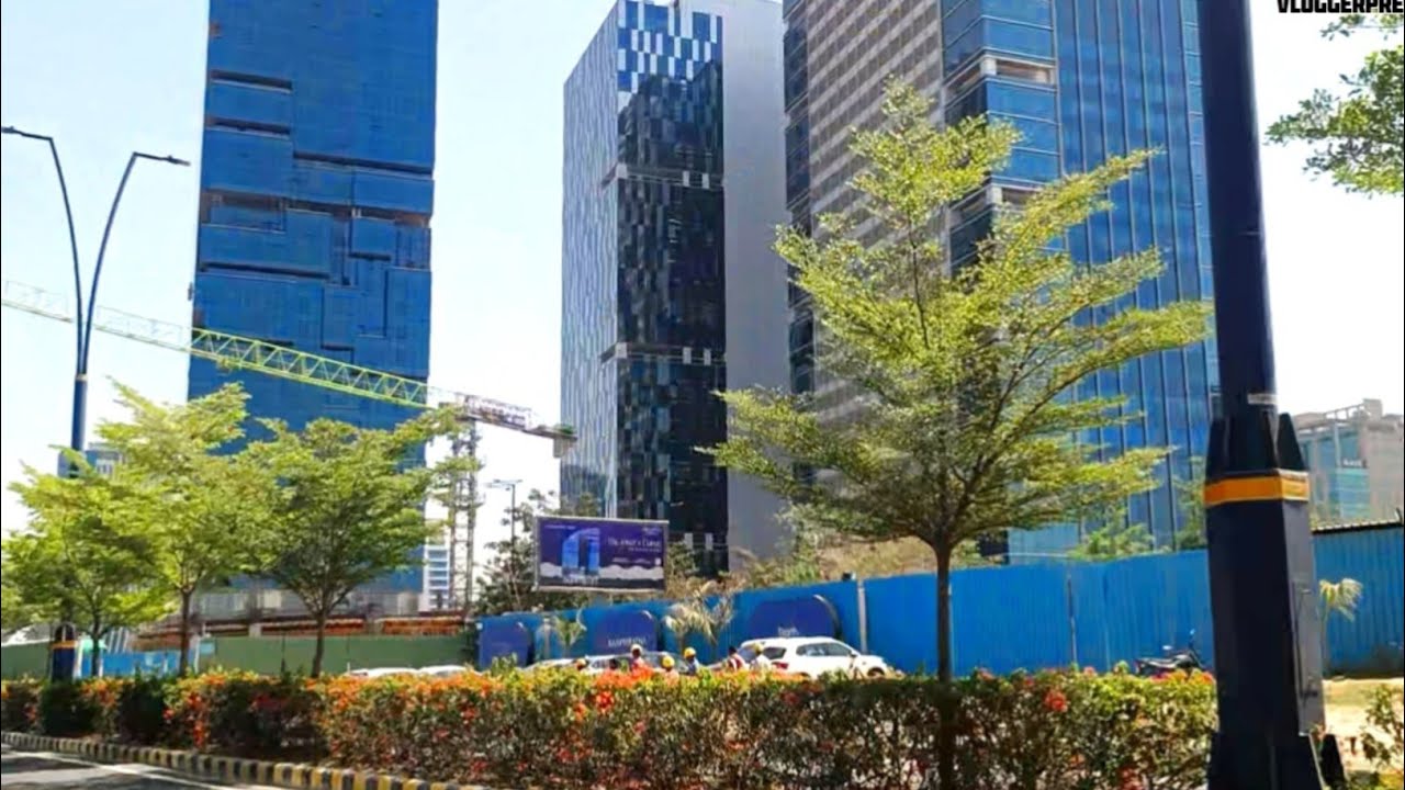 GIFT CITY NEW CONSTRUCTION | GIFT CITY GANDHINAGAR | SMART CITY INDIA | 4K DRIVE | #giftcity 