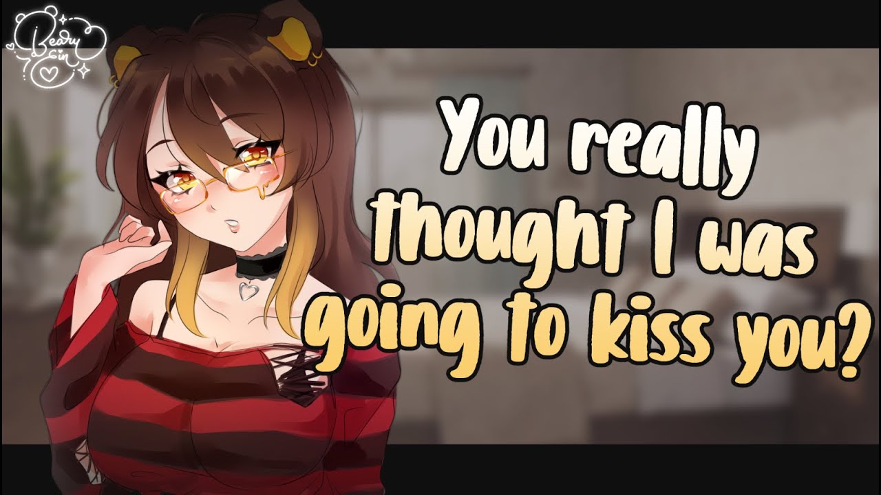 🐻Friend’s Goth Older sister sits TOO close and teases about kissing you | Audio Roleplay F4M