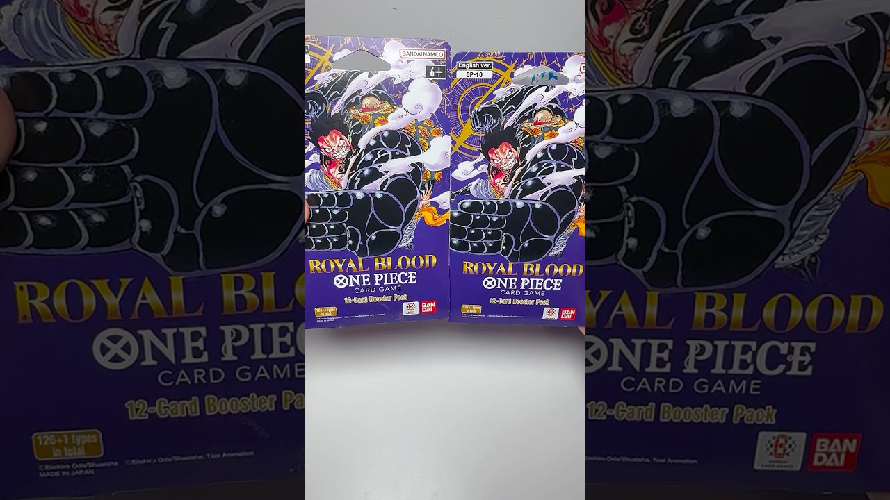 Royal Blood One Piece Cards! Rare Pull!