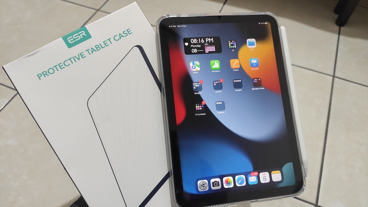 Unboxing ESR Clear Protective Case IPAD MINI 6