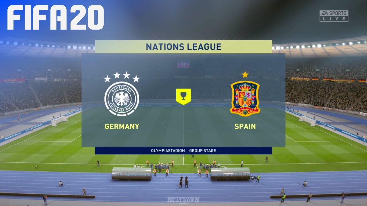 FIFA 20 - Germany vs. Spain | Nations League