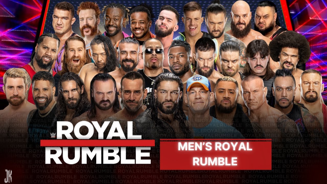Men's 2025 Royal Rumble Match PREDICTION